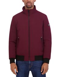 Nautica - Transitional Zip-front Bomber Jacket - Lyst