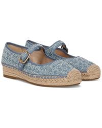 Sam Edelman - Mackie Mary Jane Espadrille Flats - Lyst
