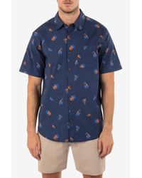 Hurley - One And Only Lido Stretch Short Sleeves Shirt - Lyst
