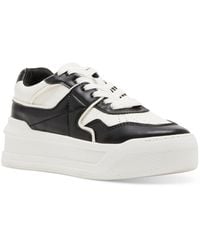 Madden Girl - Oley Lace-up Platform Court Sneakers - Lyst