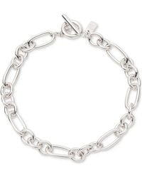 Ralph Lauren - Sterling Silver Link Bracelet - Lyst
