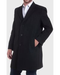 Alpine Swiss - Luke Wool Tailored 37" Walker Jacket Top Coat Car Coat Overcoat - Lyst