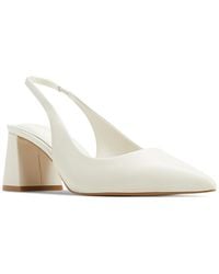 ALDO - Uliana Pointed-toe Slingback Block-heel Pumps - Lyst
