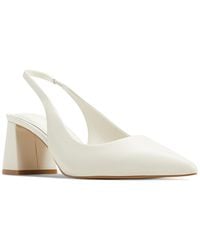 ALDO - Uliana Pointed-toe Slingback Block-heel Pumps - Lyst