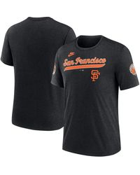 Nike - San Francisco Giants Cooperstown Collection Eras Tri-blend T-shirt - Lyst