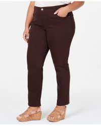 plus size high waisted jeans tummy control