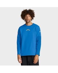 Nike - Los Angeles Chargers Sideline Scripted To Win Performance Long Sleeve T-shirt - Lyst