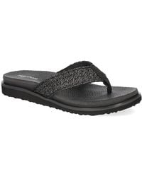 Easy Street - Whimsy Thong Flat Sandals - Lyst