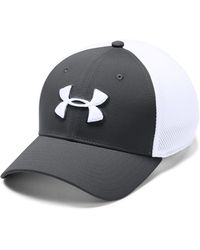 all black under armour hat