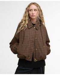 Barbour - Audrey Hooded Showerproof Jacket - Lyst
