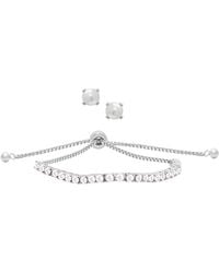Macy's - Simulated Round Adjustable Bracelet - Lyst
