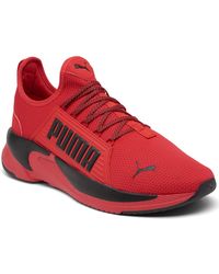 PUMA Softride Enzo Evo Slip-on Casual Sneakers From Finish Line in Red ...