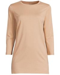 Lands' End - Tall Cotton Supima Tunic - Lyst