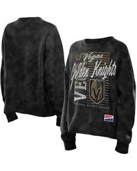 KTZ - Vegas Golden Knights Oversized Throwback Mineral Wash Sweatshirt - Lyst