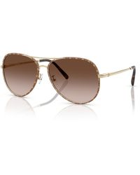 Tory Burch - 60Mm Pilot Sunglasses - Lyst