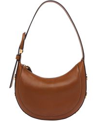 Fossil - Harwell Leather Crescent Bag - Lyst