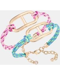 On 34th - 2-pc. Set Cord Flex Bracelets - Lyst