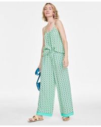 On 34th - Printed Tank Pull On Pants Created For Macys - Lyst