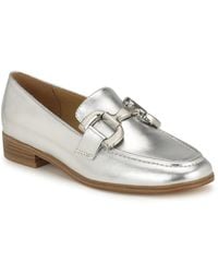 Nine West - Lilma Slip-on Round Toe Dress Loafers - Lyst