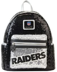 Loungefly - And Las Vegas Raiders Sequin Mini Backpack - Lyst