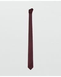 Mango - Smooth Micro-structured Tie - Lyst