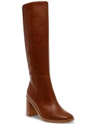 Dolce Vita - Flapper Knee-high Block-heel Dress Boots - Lyst
