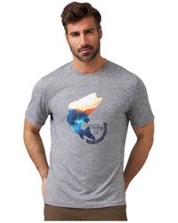 Free Country - Super Soft Graphic Crewneck T-shirt - Lyst