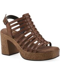 White Mountain - Barbea Platform Sandal - Lyst