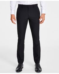 Calvin Klein - Slim-fit Stretch Suit Pants - Lyst