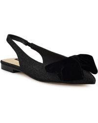 Nine West - Junnie Bow Slingback Dress Flats - Lyst