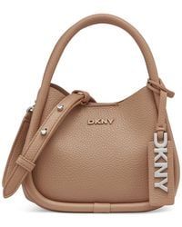 DKNY - Capri Mini Hobo Crossbody Bag - Lyst