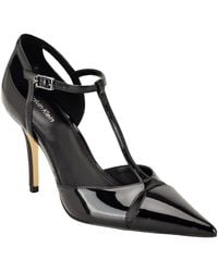 Calvin Klein - Odielle T-strap Stiletto Pumps - Lyst