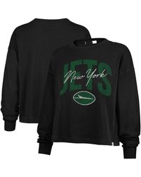 '47 - New York Jets Muse Sydney Long Sleeve T-shirt - Lyst