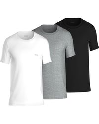 BOSS - Boss By 3-pk. Classic Solid Color Crewneck T-shirts - Lyst