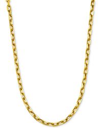 Macy's - Paperclip Link 20" Chain Necklace (3-5/8mm - Lyst