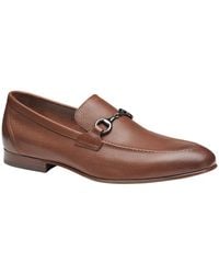 Johnston & Murphy - higgins Bit Round Toe Loafers - Lyst