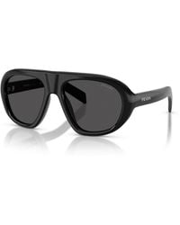 Prada - Geometric Sunglasses - Lyst