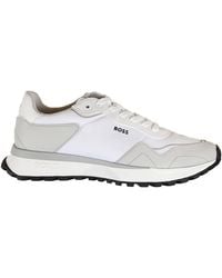 BOSS - Boss Jonah Round Toe Running Shoes - Lyst