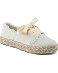 TOMS - Carolina Lace-up Espadrille Sneakers - Lyst