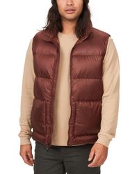 Marmot - Guides Quilted Full-zip Down Vest - Lyst
