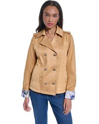 KARL LAGERFELD - Cropped Button-front Jacket - Lyst