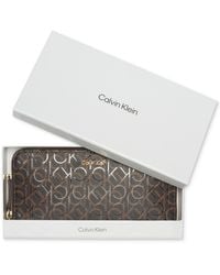 Calvin Klein - Audrey Signature Boxed Wallet - Lyst