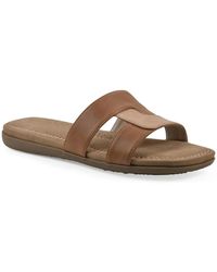 White Mountain - Fraida Slide Slip-on Sandals - Lyst