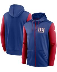 Nike - New York Giants Performance Full-zip Hoodie - Lyst