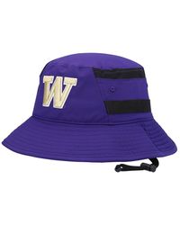 Men's adidas Black Washington Huskies 2021 Sideline AEROREADY Adjustable Hat