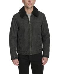 Levi's - Denim Western Sherpa Lined Collar Jacket - Lyst