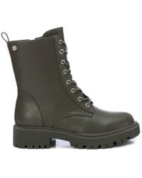 Xti - Combat Booties By - Lyst