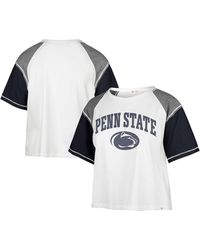 '47 - Penn State Nittany Lions Serenity Gia Cropped T-shirt - Lyst