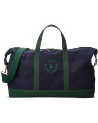 Polo Ralph Lauren - Logo-embroidered Canvas Duffel Bag - Lyst