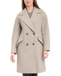 Lucky Brand - Double-breasted Drop-shoulder Coat - Lyst